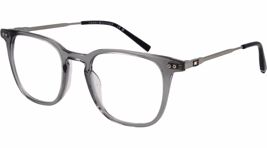Tommy Hilfiger Gray Acetate Glasses (Frames)