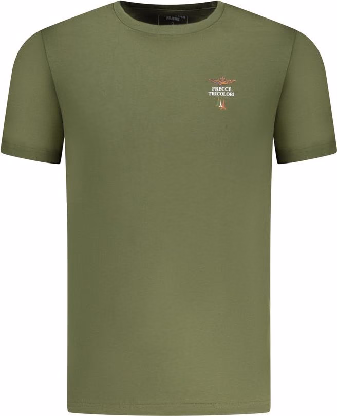 Aeronautica Militare Verde Cotton Mens Underwear Shirt