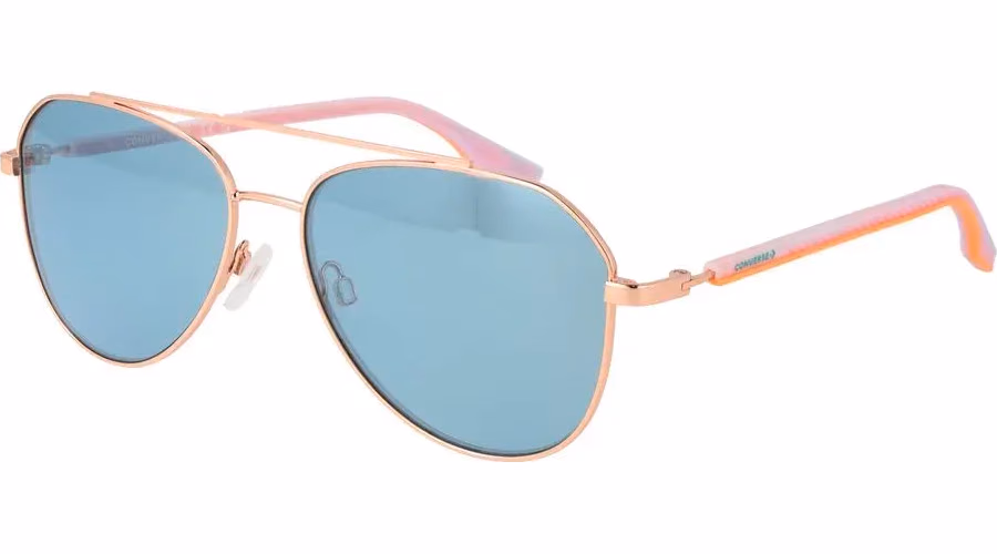 Converse Rose Gold Rubber Sunglasses
