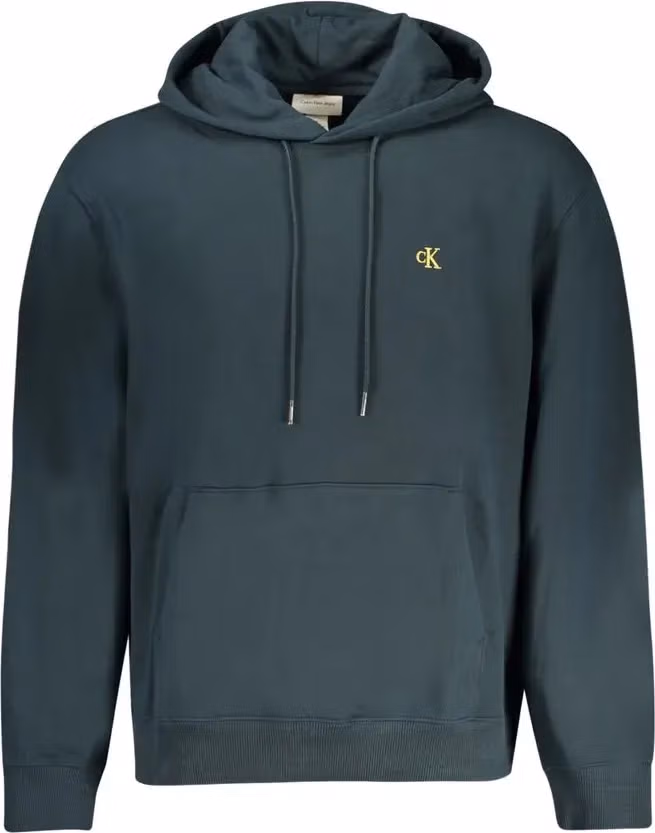 Calvin Klein Blue Cotton Men's Sweatshirt