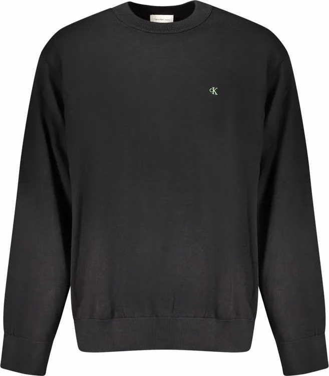 Calvin Klein Black Cotton Men's Sweater