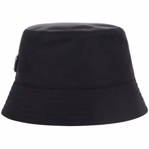 Prada Black Polyamide Bucket Hat