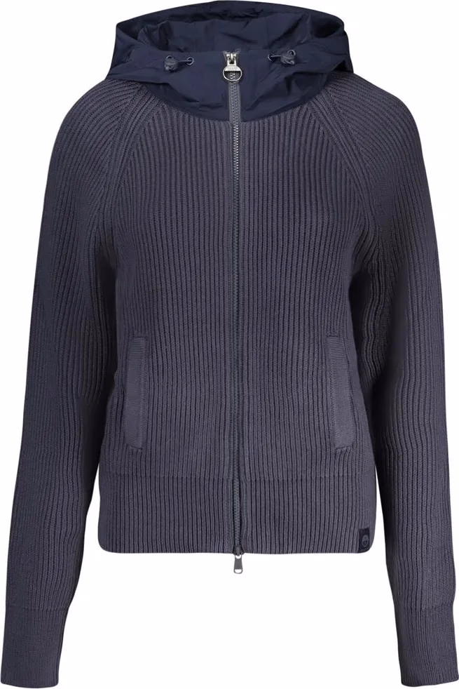 North Sails Blu Polyester Women Cardigan