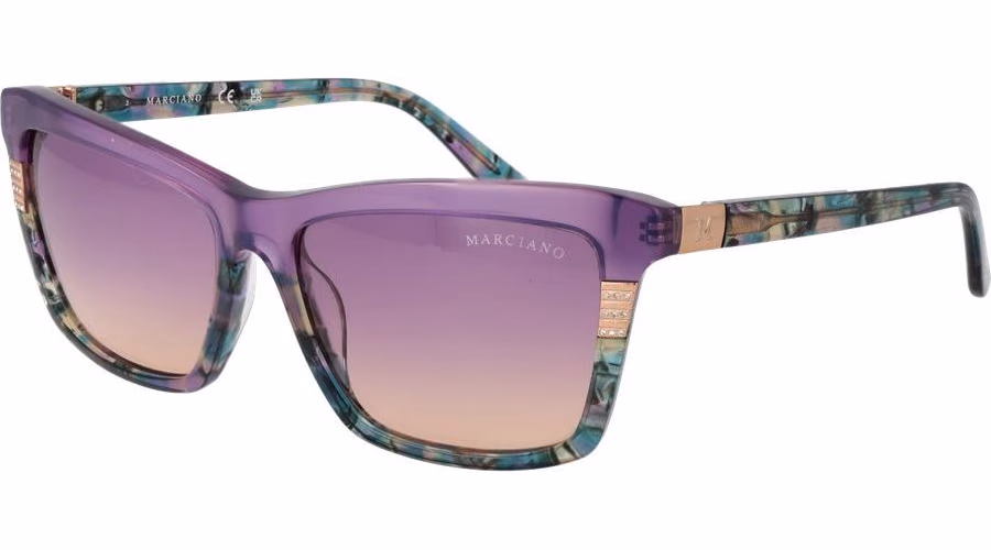 Marciano by Guess Purple Acetate Sunglasses