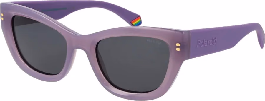 Polaroid Purple Plastic Sunglasses