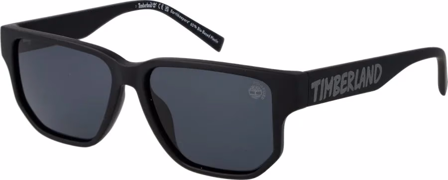 Timberland Black Stainless Steel Sunglasses